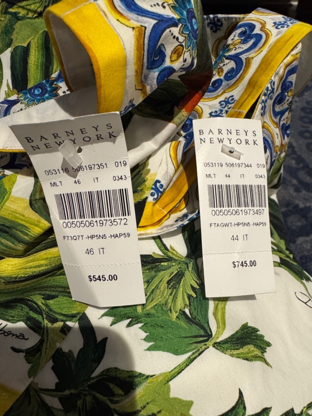 Dolce & Gabbana Floral Print Short Set. 44/8, 46/10. Brand new with the tags. - Picture 6 of 6